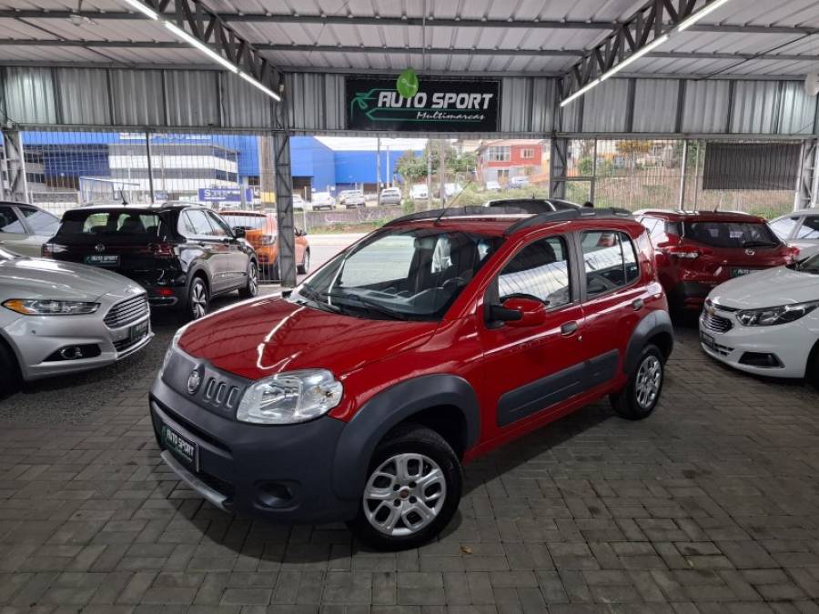 FIAT - UNO - 2012/2012 - Vermelha - R$ 31.900,00