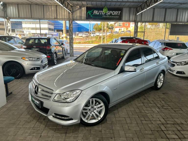 MERCEDES-BENZ - C 180 - 2012/2012 - Prata - R$ 74.900,00