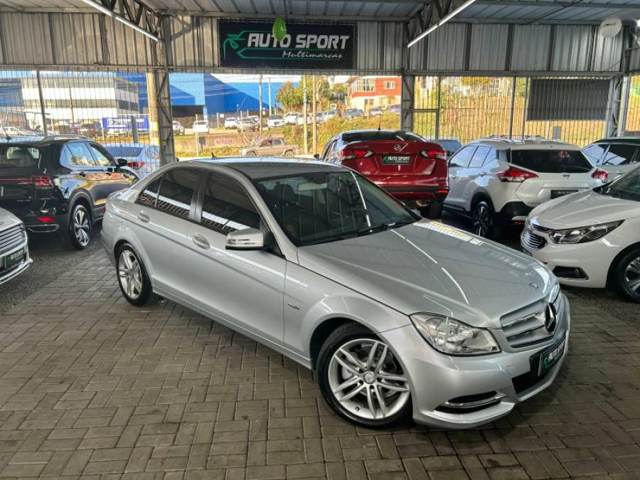 MERCEDES-BENZ - C 180 - 2012/2012 - Prata - R$ 74.900,00