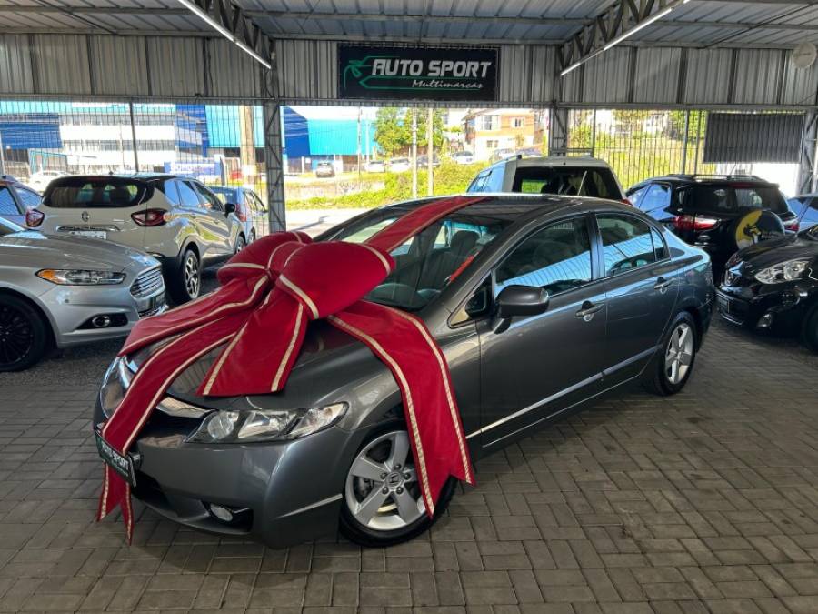 HONDA - CIVIC - 2009/2010 - Cinza - R$ 57.900,00