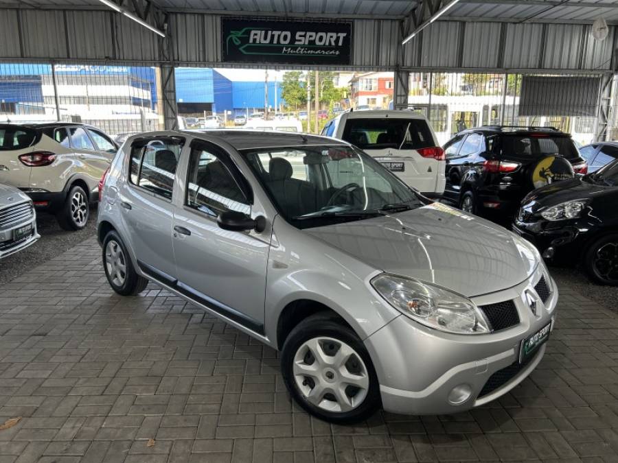 RENAULT - SANDERO - 2008/2009 - Prata - R$ 28.800,00